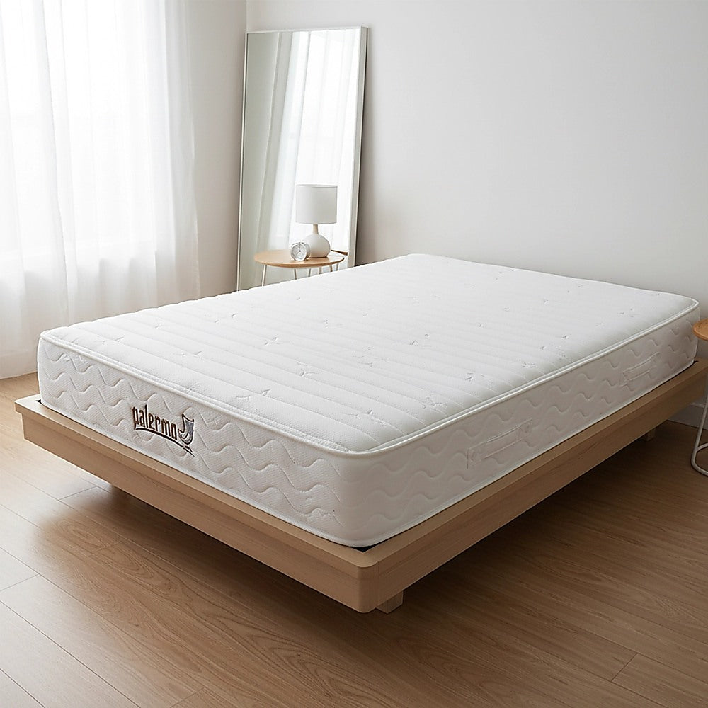 Contour Encased Coil Double Mattress - Hybrid Support with CertiPUR-US Certified Foam Comfort Layers V63-818743