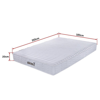 Contour Encased Coil King Mattress - Hybrid Support with CertiPUR-US Certified Foam Comfort Layers V63-818763
