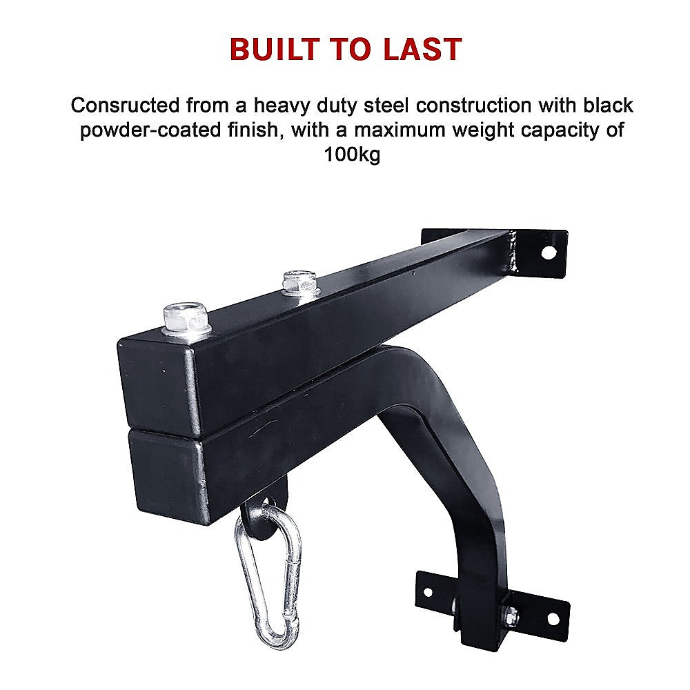 Heavy Duty Punch Bag Wall Bracket - Steel Boxing Bag Holder for Home Gym V63-818933