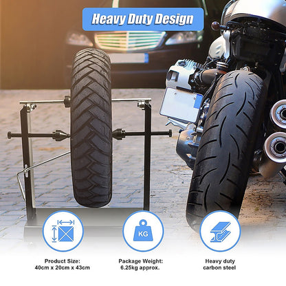 Motorcycle Wheel Balancer Stand Motor Heavy Duty Carbon Steel V63-818953