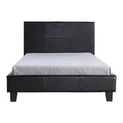 King Single PU Leather Bed Frame Black V63-819103