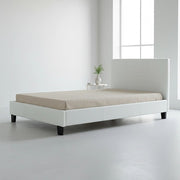 King Single PU Leather Bed Frame White V63-819213