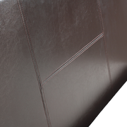 King Single PU Leather Bed Frame Brown V63-819223