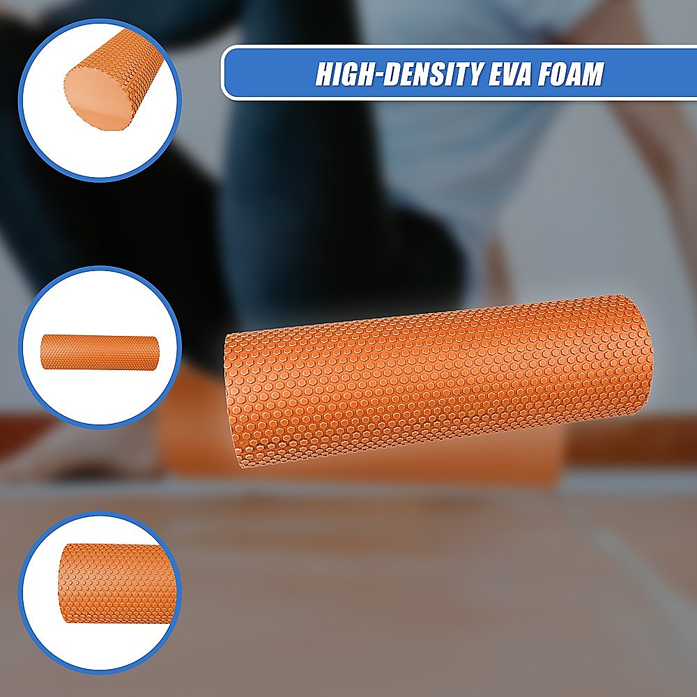45 x 15cm Physio Yoga Pilates Foam Roller V63-819353