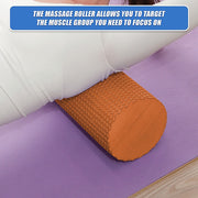 45 x 15cm Physio Yoga Pilates Foam Roller V63-819353