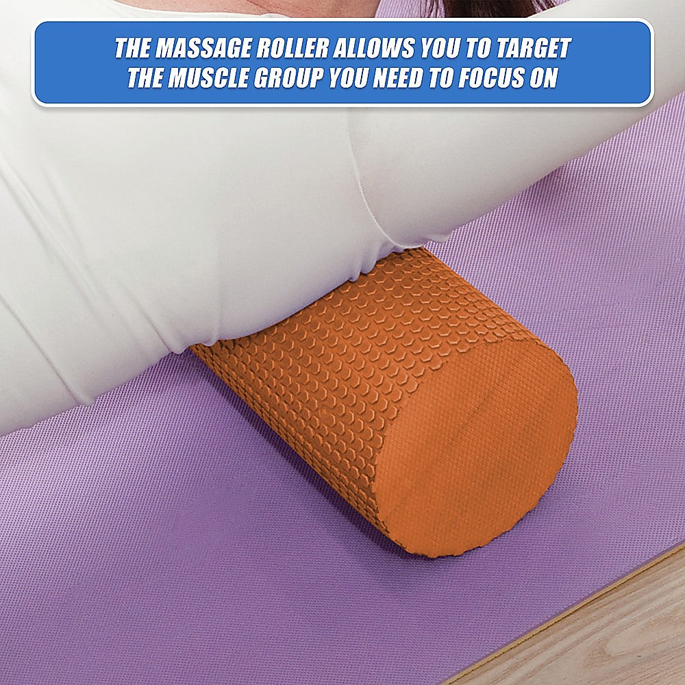 45 x 15cm Physio Yoga Pilates Foam Roller V63-819353