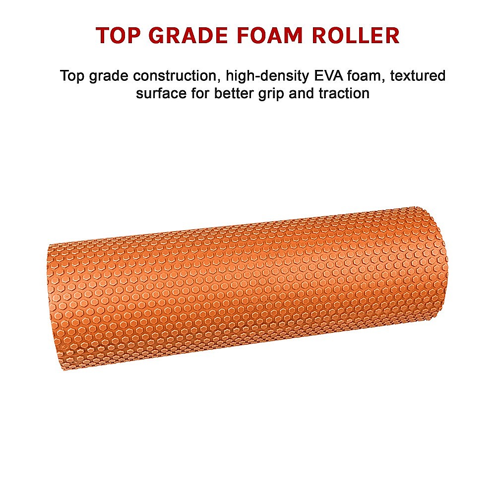 45 x 15cm Physio Yoga Pilates Foam Roller V63-819353