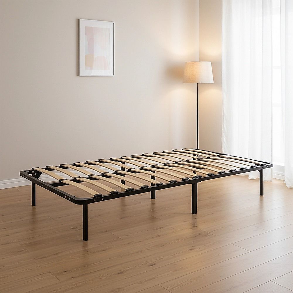 King Single Metal Bed Frame - Bedroom Furniture V63-819363