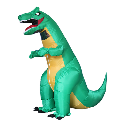 Dinosaur T-Rex Fancy Dress Fan Inflatable Costume Tyrannosaurus Suit V63-819373