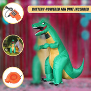 Dinosaur T-Rex Fancy Dress Fan Inflatable Costume Tyrannosaurus Suit V63-819373