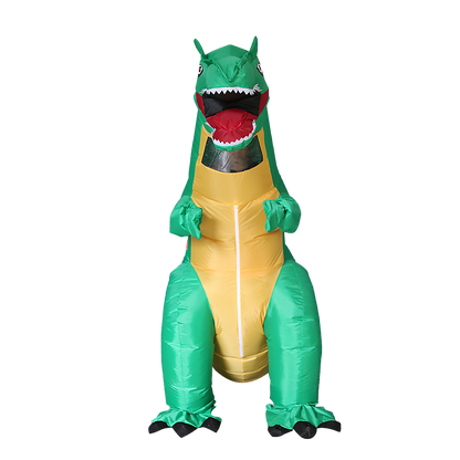 Dinosaur T-Rex Fancy Dress Fan Inflatable Costume Tyrannosaurus Suit V63-819373