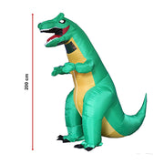 Dinosaur T-Rex Fancy Dress Fan Inflatable Costume Tyrannosaurus Suit V63-819373
