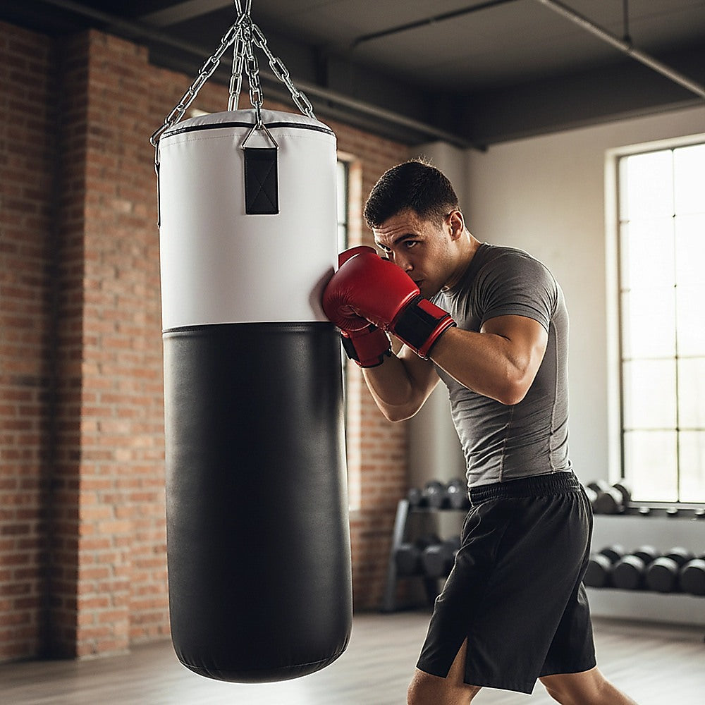 30kg Heavy Duty Boxing Punching Bag Solid Filled V63-819903