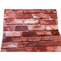 10m 3D Red Brick Print Theme Wallpaper V63-819943