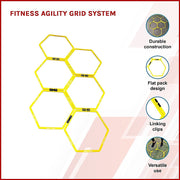 Fitness Agility Grid System for Speed and Footwork Training V63-819983