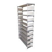 50 Pairs 10 Tiers Shoe Rack V63-820163