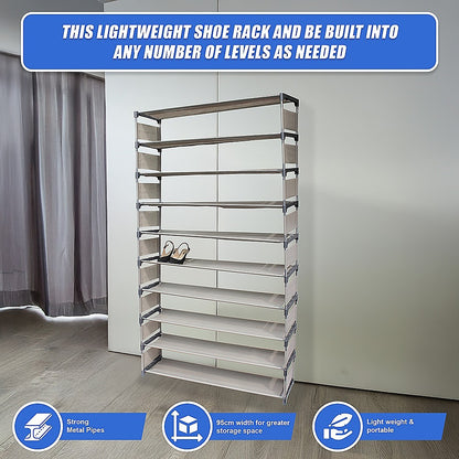 50 Pairs 10 Tiers Shoe Rack V63-820163