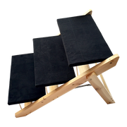 3 Steps Portable Dog Cat Pet Stairs V63-820173