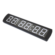 6 Digit Digital Timer Interval Fitness Clock LED Gym Display V63-820533