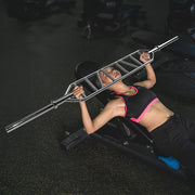 Olympic Swiss Bar Specialty Barbell for Bench Press & Tricep Training