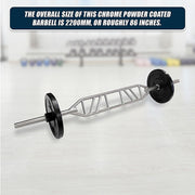 Olympic Swiss Bar Specialty Barbell for Bench Press & Tricep Training
