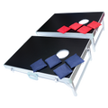 Bean Bag Toss Cornhole Game Set Aluminium Frame Portable Design V63-821073