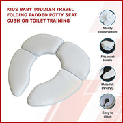 Kids Baby Toddler Travel Folding Padded Potty Seat Cushion Toilet Training V63-821083