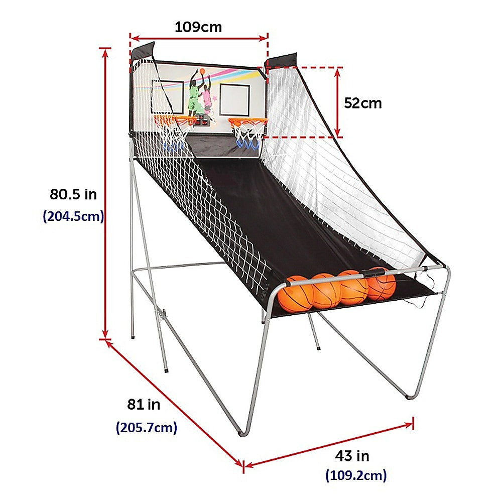 Arcade Basketball Game 2-Player Electronic Sports V63-821113