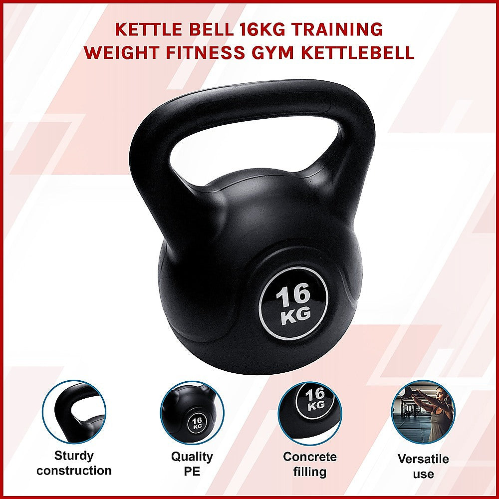 16kg Concrete Kettlebell Weight for Strength Training Home Gym V63-821123