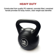 16kg Concrete Kettlebell Weight for Strength Training Home Gym V63-821123