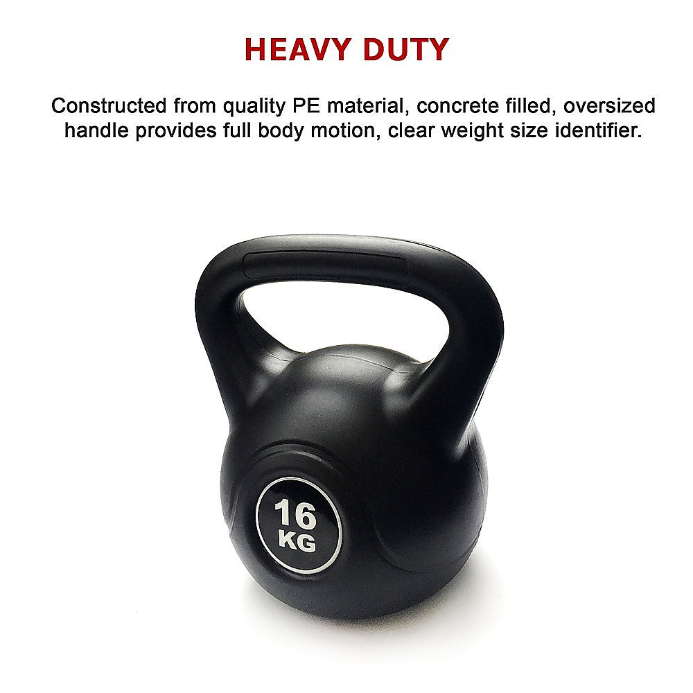 16kg Concrete Kettlebell Weight for Strength Training Home Gym V63-821123