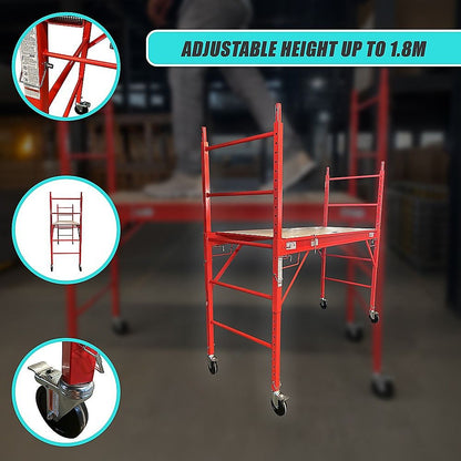 Mobile Safety High Scaffold / Ladder Tool -450KG V63-821203
