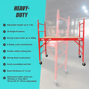 Mobile Safety High Scaffold / Ladder Tool -450KG V63-821203