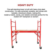 Mobile Safety High Scaffold / Ladder Tool -450KG V63-821203