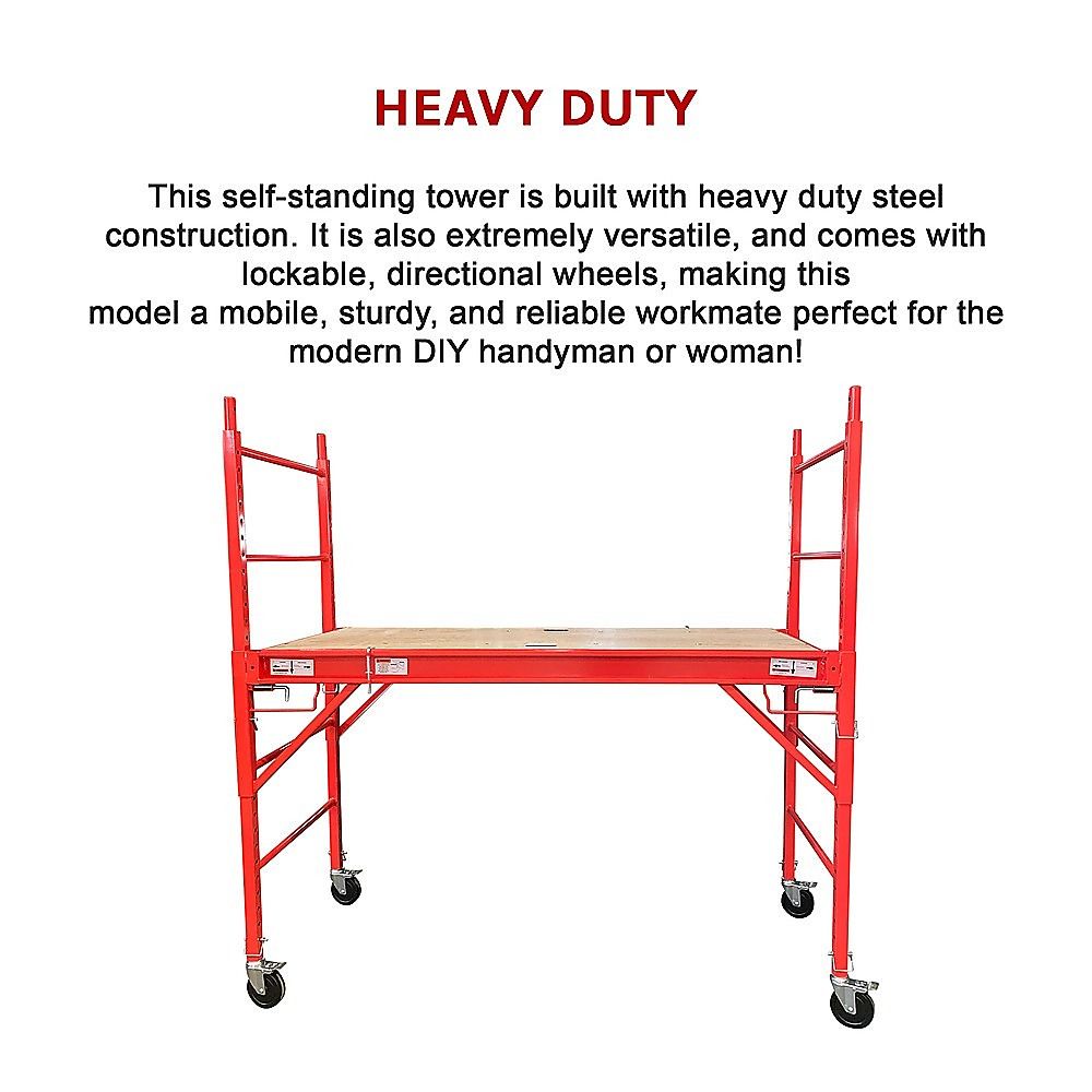 Mobile Safety High Scaffold / Ladder Tool -450KG V63-821203