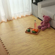 12 Tile EVA Interlocking Gym Floor Mats Wood Colour for Home Yoga V63-821293