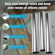 One Way Mirror Privacy Reflection Window Tint Film STOP HEAT 24Ft x 2Ft V63-821303