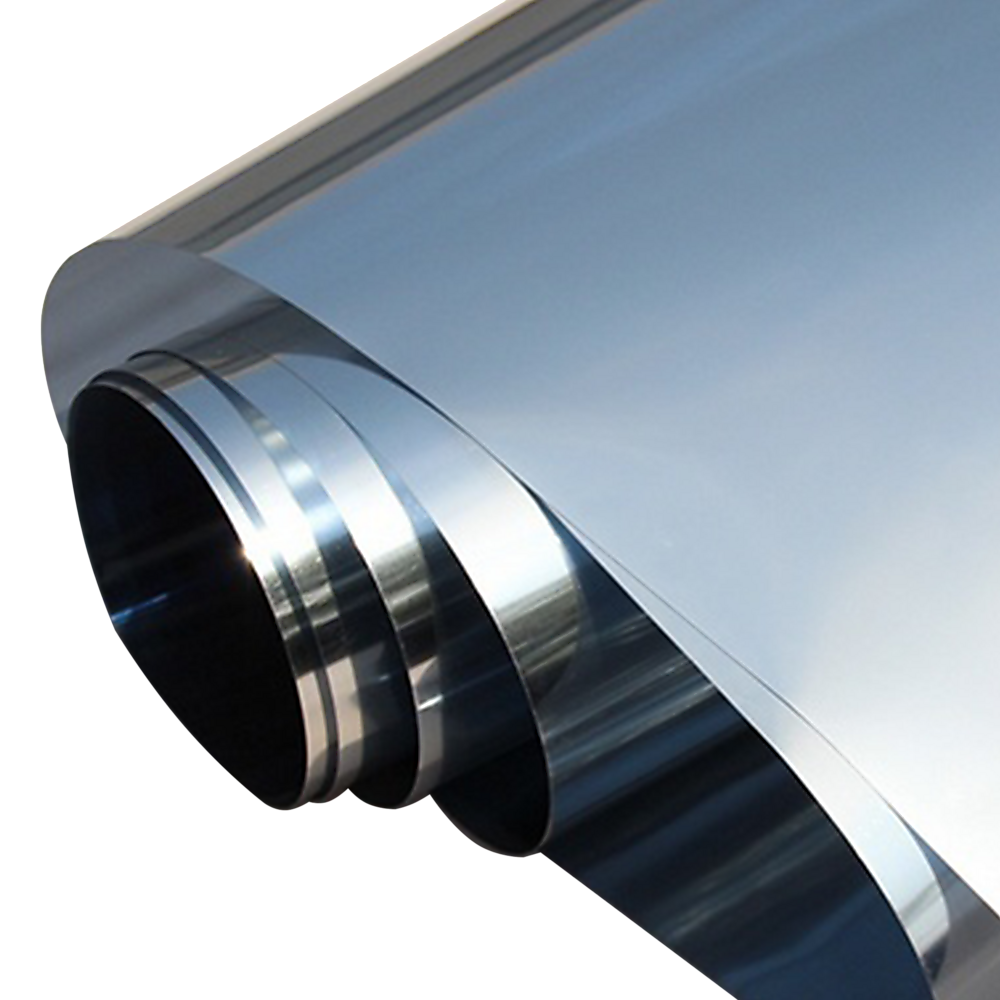 One Way Mirror Privacy Reflection Window Tint Film STOP HEAT 24Ft x 2Ft V63-821303