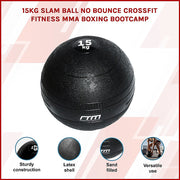 15kg Slam Ball No Bounce Crossfit Fitness MMA Boxing BootCamp V63-821653