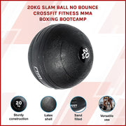 20kg Slam Ball No Bounce Crossfit Fitness MMA Boxing BootCamp V63-821663