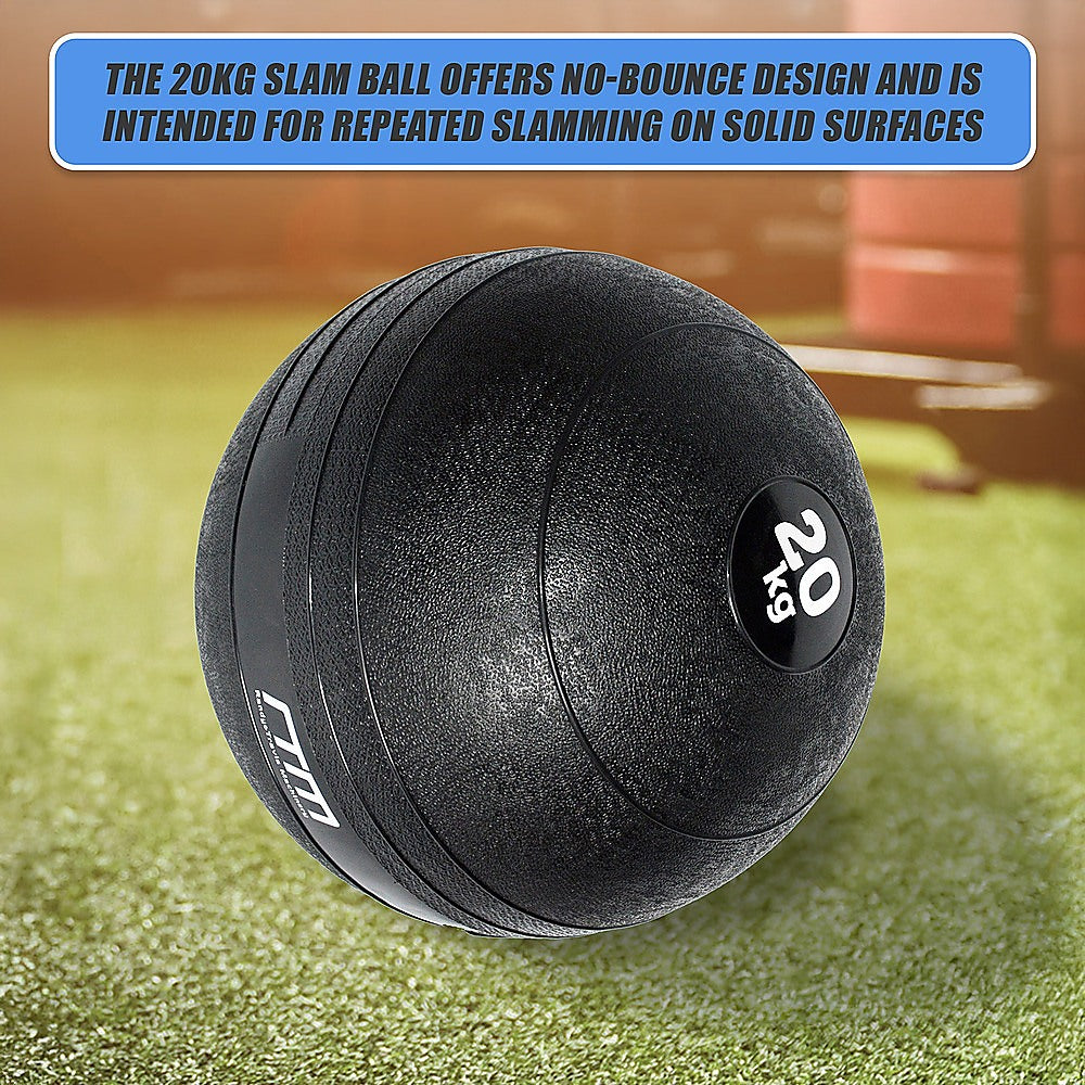 20kg Slam Ball No Bounce Crossfit Fitness MMA Boxing BootCamp V63-821663