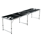 Professional 8ft Beer Pong Table Drinking Game V63-821713