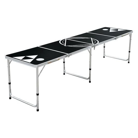 Professional 8ft Beer Pong Table Drinking Game V63-821713