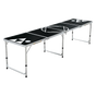Professional 8ft Beer Pong Table Drinking Game V63-821713