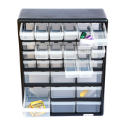 Storage Cabinet Drawers 39 Plastic Tool Box Containers Organiser Cupboard V63-821751