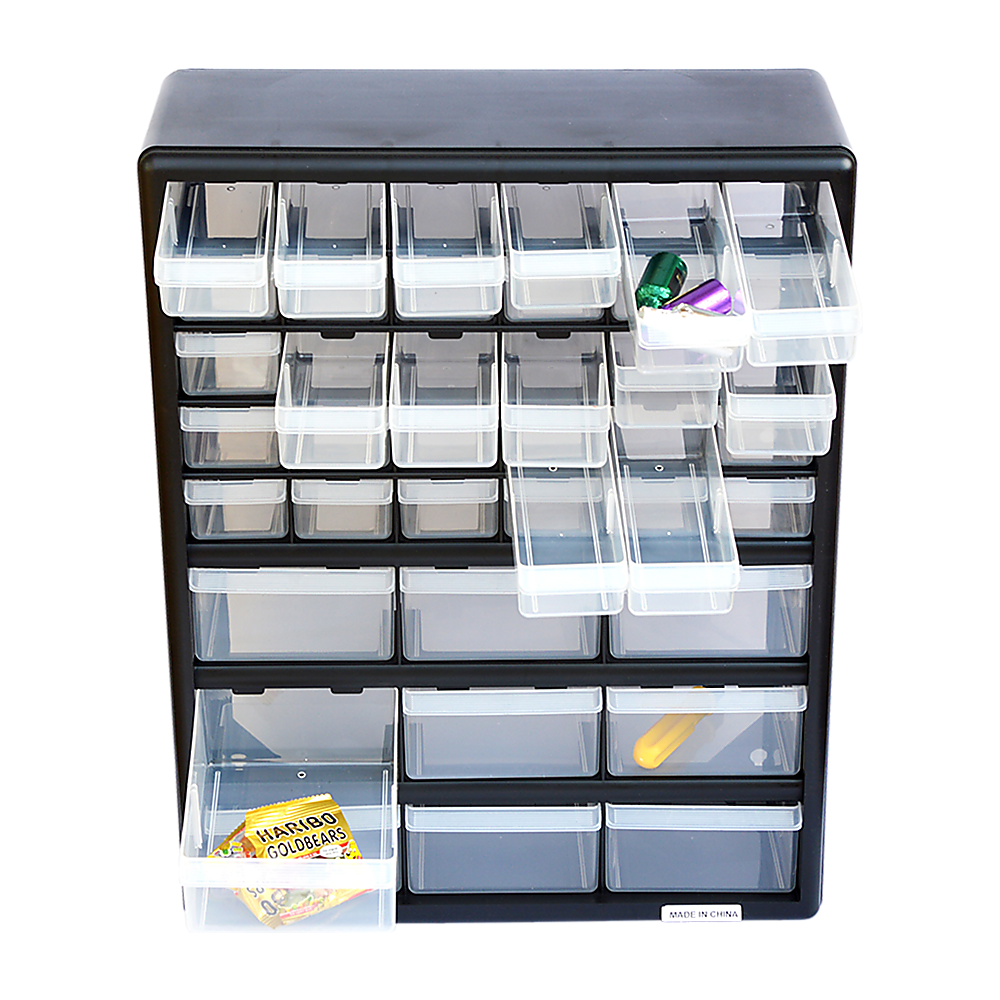 Storage Cabinet Drawers 39 Plastic Tool Box Containers Organiser Cupboard V63-821751