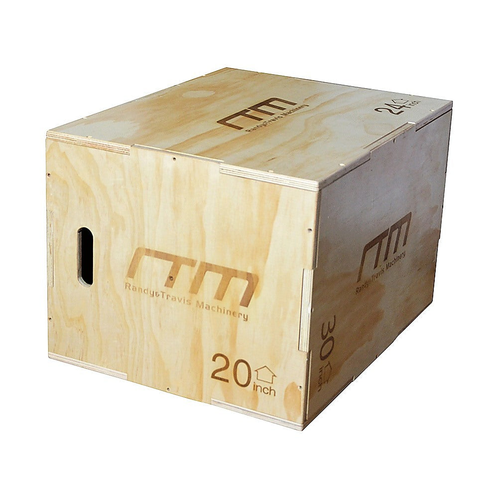 3 IN 1 Wood Plyo Games Plyometric Jump Box V63-821771