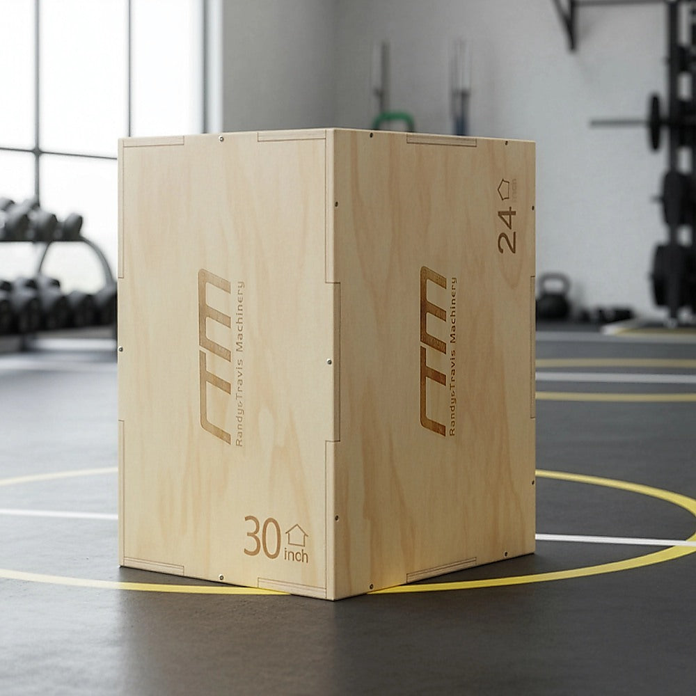 3 IN 1 Wood Plyo Games Plyometric Jump Box V63-821771