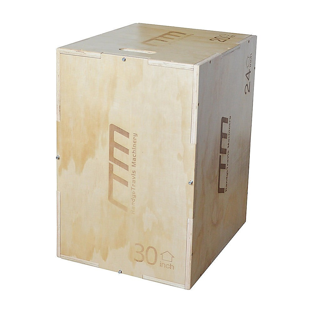 3 IN 1 Wood Plyo Games Plyometric Jump Box V63-821771