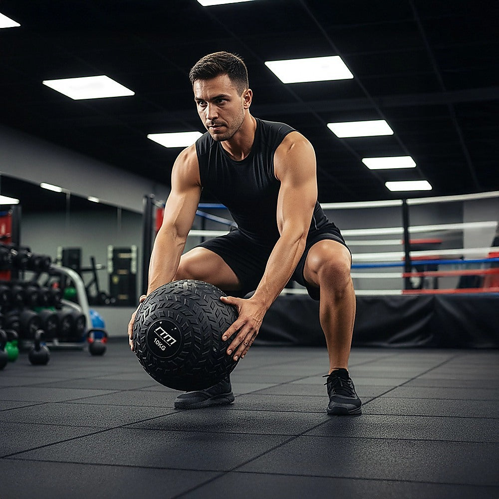 10kg Tyre Thread Slam Ball Dead Ball Medicine Ball for Gym Fitness V63-821821